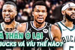 Milwaukee Bucks rơi vào thảm cảnh: Làm sao giữ chân được "Á Thần" Giannis Antetokounmpo?
