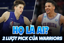 Hai lựa chọn của Golden State Warriors ở NBA Draft 2025: Họ là ai?