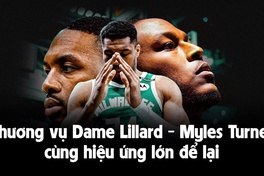Cắt Damian Lillard, ký Myles Turner: Thương vụ phũ phàng và liều lĩnh của Milwaukee Bucks