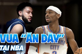 Shai Gilgeous-Alexander nhận gần 1 triệu đô la Mỹ mỗi trận vẫn còn thua "vua ăn dày" này?