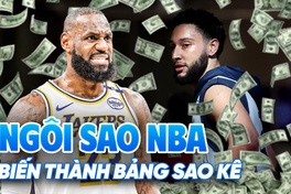 Khi ngôi sao NBA biến thành những bảng "sao kê di động": Cái giá của sự minh bạch