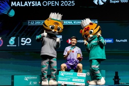 Thạch Vũ Kỳ trở thành “người gánh tạ vĩ đại” cho Cầu lông Trung Quốc ở Malaysia Open