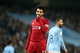 Báo động đỏ phong độ của Mo Salah khi chạm trán Big Six mùa này