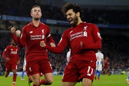 Bàn thắng của Salah trước Brighton đi vào lịch sử giải Ngoại hạng Anh thế nào?