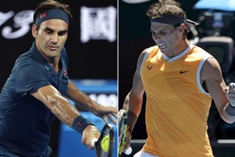 Những cú đánh tuyệt đỉnh của Roger Federer và Nadal tại vòng 1 Australian Open 2019