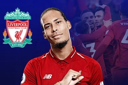 Liverpool hưởng lợi lớn như thế nào khi Van Dijk chơi trận thứ 50?