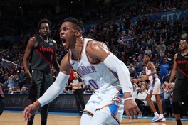 Video Oklahoma City Thunder 123-114 Portland Trail Blazers (NBA ngày 23/1)