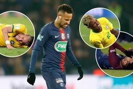 Choáng với bệnh án 5 năm qua khiến Neymar dễ vắng mặt trận gặp Man Utd