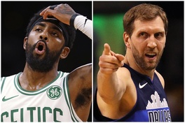 Kyrie Irving và Dirk Nowitzki đối đầu nhau trên băng ghế huấn luyện tại NBA All-Star 2019