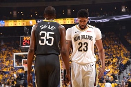 Nói về Anthony Davis, Kevin Durant tranh thủ đá xoáy sang tổng thống Mỹ