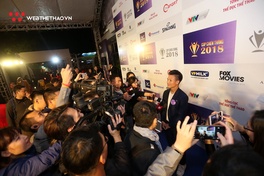 Chùm ảnh: Quang Hải "đắt show" nhất tại Gala Cúp Chiến Thắng 2018