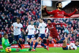 Dấu mốc tuyệt vời của Salah cùng Mane và 5 điểm nhấn khi Liverpool đè bẹp Bournemouth