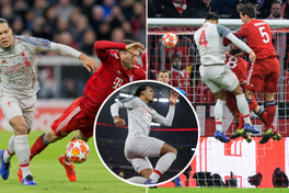Những thống kê khó tin của Virgil van Dijk từ trận thắng của Liverpool trước Bayern Munich
