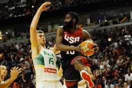"Thần râu" James Harden sẵn sàng vào tuyển Mỹ đấu FIBA World Cup 2019