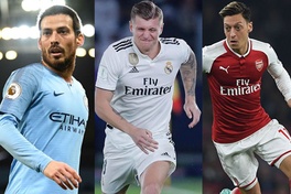 Top 5 ngôi sao có khả năng kiến tạo và chuyền bóng 'khủng' nhất trong game FIFA Online 4
