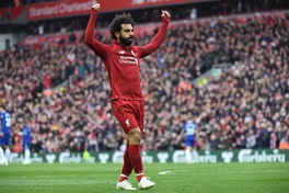 Bảng xếp hạng Vua phá lưới Ngoại hạng Anh vòng 34: Salah đuổi kịp Aguero
