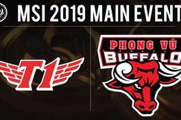 Video Phong Vũ Buffalo vs SKT T1 (MSI ngày 13/5)
