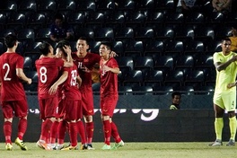 Bóng đá Việt Nam vượt mặt các đối thủ khác ở châu lục?