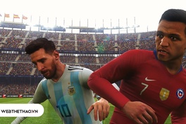 PES COPA AMERICA 2019 | Argentina vs Chile | "Tuấn Hưng" Sanchez khiến Messi trắng tay rời giải?