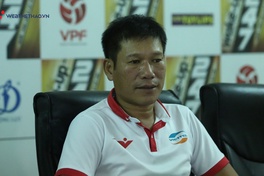 HLV Nguyễn Hải Biên không phàn nàn trọng tài dù bị "cướp" quả penalty