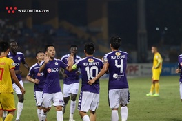 CLB Hà Nội ẵm trọn giải thưởng tháng 8 của V.League 2019