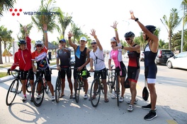 Dàn “sao” tuyển quốc gia dự SEA Games 30 khuấy động đường đua Sunset Bay Triathlon 2019