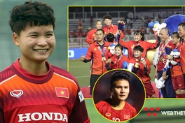Tuyển thủ Nguyễn Thị Vạn mơ thành công trong năm tuổi, mong "nửa kia" đẹp trai như Quang Hải
