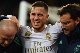 Eden Hazard vẫn được định giá cao nhất Real Madrid dù liên tục chấn thương
