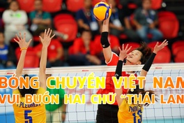 Bóng chuyền Việt Nam vui, buồn khi đối diện kị "jeux" Thái Lan