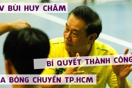 HLV Bùi Huy Châm - Bí quyết thành công của bóng chuyền TP.HCM
