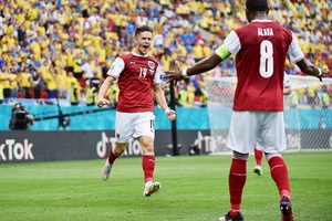 Kết quả Ukraine vs Áo: Baumgartner ghi bàn, Áo vào vòng 1/8