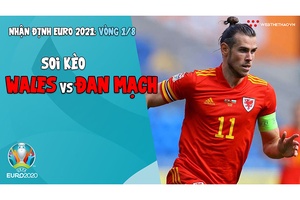 Nhận định EURO 2021| Vòng 1/8: Soi kèo Wales vs Đan Mạch | Bóng đá
