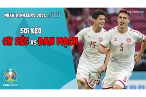 Nhận định EURO 2021 | Vòng tứ kết: Soi kèo CH Séc vs Đan Mạch