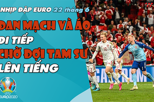 NHỊP ĐẬP EURO 2021 |  Bản tin ngày 22/6: Đan Mạch và Áo đi tiếp, chờ đợi Tam Sư lên tiếng