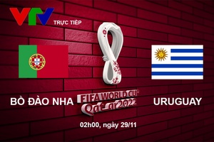 Link xem trực tiếp Bồ Đào Nha vs Uruguay 2h00 hôm nay, bảng H World Cup 2022