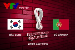 Link xem trực tiếp Hàn Quốc vs Bồ Đào Nha 22h hôm nay, bảng H World Cup 2022
