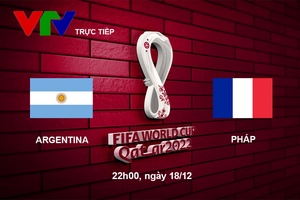 Link xem trực tiếp Argentina vs Pháp 22h hôm nay VTV2, VTVGo, chung kết World Cup 2022