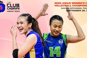 Link trực tiếp hạng 5-6 giải bóng chuyền AVC Club 2024 ngày 28/9: Hoá chất Đức Giang vs Monolith Skyriers