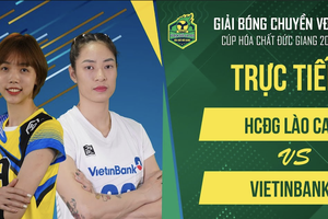 Link trực tiếp giải bóng chuyền VĐQG ngày 12/11: Hoá chất Đức Giang vs Vietinbank