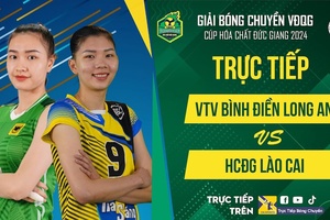 Link trực tiếp Chung Kết giải bóng chuyền VĐQG ngày 17/11: VTV Bình Điền Long An vs Hoá chất Đức Giang