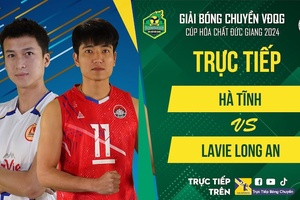 Link trực tiếp vòng Trụ Hạng giải bóng chuyền VĐQG ngày 30/11: Hà Tĩnh vs Lavie Long An