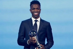 Vinicius đánh bại Rodri giành giải thưởng FIFA The Best 2024 nhờ phiếu phổ thông