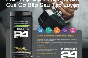 Thực phẩm bổ sung: Herbalife 24 Rebuild Strength – Hương Sô Cô La