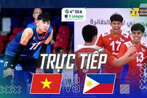 Link trực tiếp bóng chuyền nam SEA V.League hôm nay 20/7: Việt Nam vs Philippines