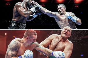 Usyk tạo ra "tỷ số 8-0 kinh hoàng" sau khi đấm knock-out Dubois