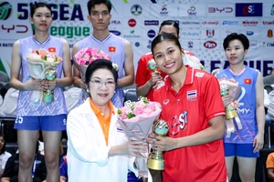 Ngôi sao bóng chuyền Thái Lan không sợ áp lực khi tái đấu trên sân Việt Nam