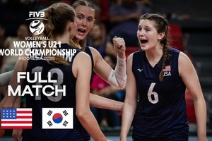 Link trực tiếp giải bóng chuyền U21 vô địch thế giới hôm nay: Mỹ vs Hàn Quốc