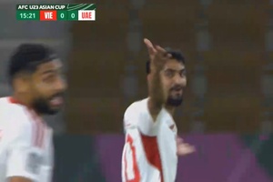Lý do bàn thắng của U23 UAE vào lưới U23 Việt Nam không được công nhận