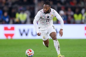 Ngôi sao Semenyo dẫn đầu đội tuyển Ghana dự World Cup 2026
