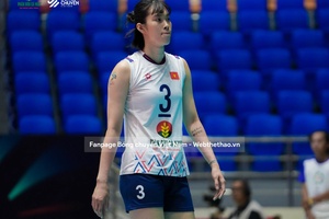 Đội trưởng Thanh Thuý cuối cùng cũng được ra sân tại AVC Cup 2026